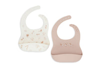 Bib Silicone - Lovely Birds - 2 Pack