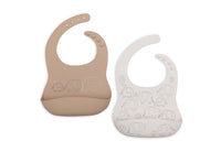 Lätzchen Silikon - Elephant Tales - 2 Stück