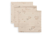 Mouth Cloth Muslin 31x31cm - Woolly - 3 Pack