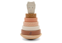 Holz-Stapelturm mit Ringen - Jollies